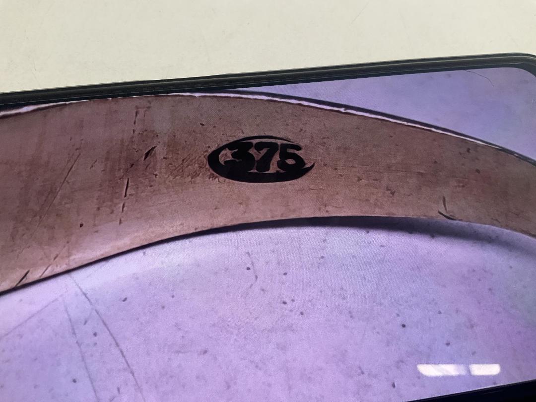 Photo '8' of 9CT ( & 0.02 ) Gold Ring w/ 2 Diamond Stones