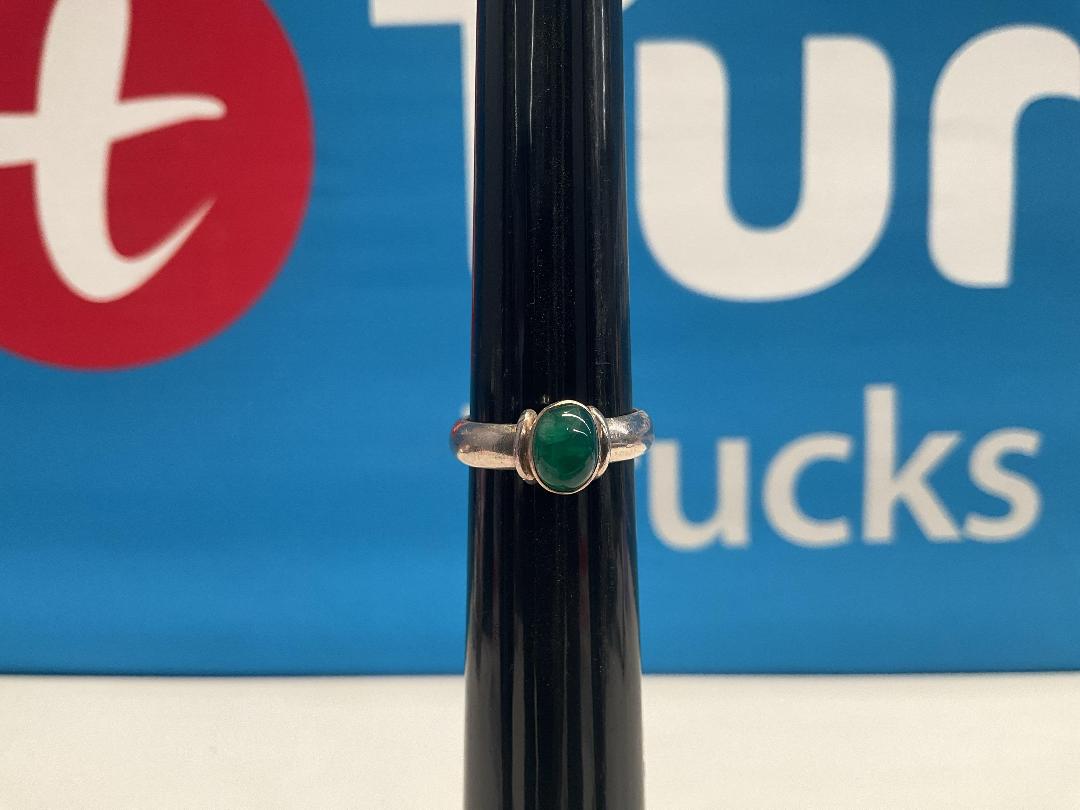 Photo '4' of Sterling Silver Rings - Size  7-7.25 - Sun & Moon Handmade Jewelry