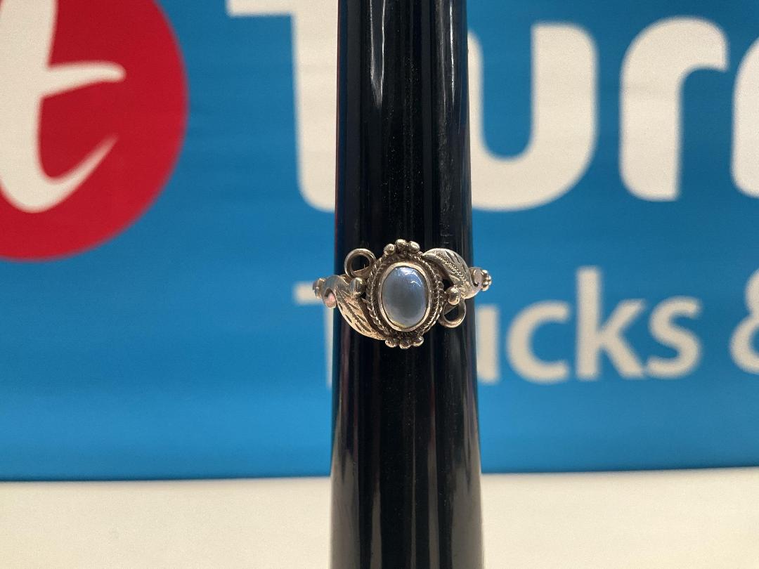 Photo '6' of Sterling Silver Rings - Size  7-7.25 - Sun & Moon Handmade Jewelry