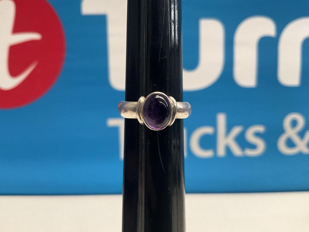 Photo '11' of Sterling Silver Rings - Size 7-7.25 - Sun & Moon Handmade Jewelry