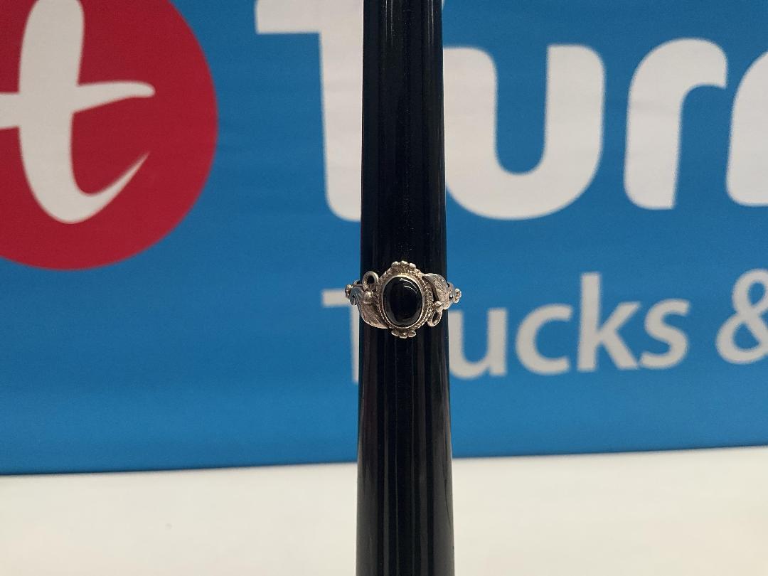 Photo '3' of Sterling Silver Rings - Size 5-5.25 - Sun & Moon Handmade Jewelry