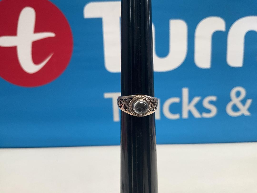 Photo '5' of Sterling Silver Rings - Size 6.25-6.5 - Sun & Moon Handmade Jewelry