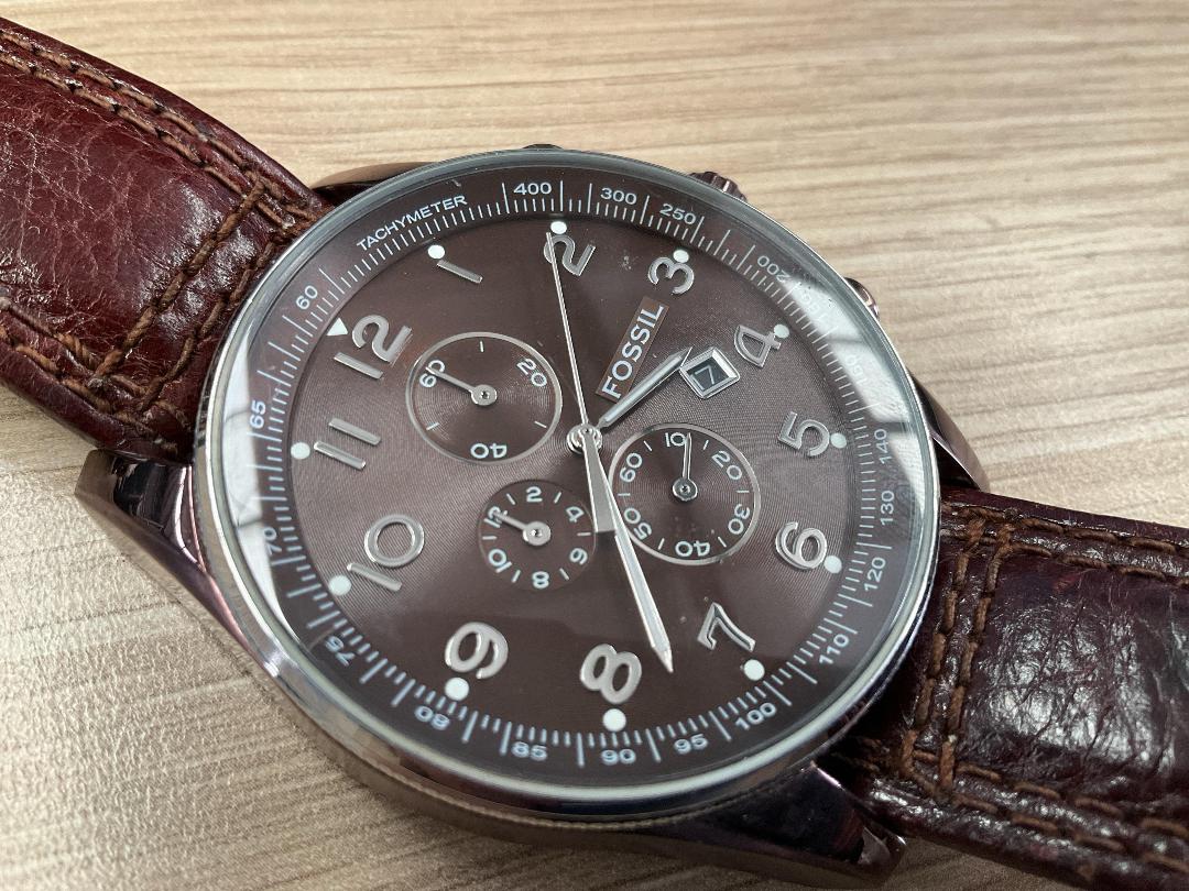 Photo '2' of Fossil - Mens Watch Brown / Leather 45 mm