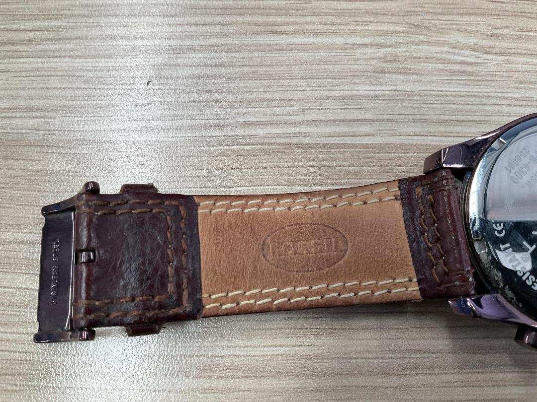 Photo '8' of Fossil - Mens Watch Brown / Leather 45 mm