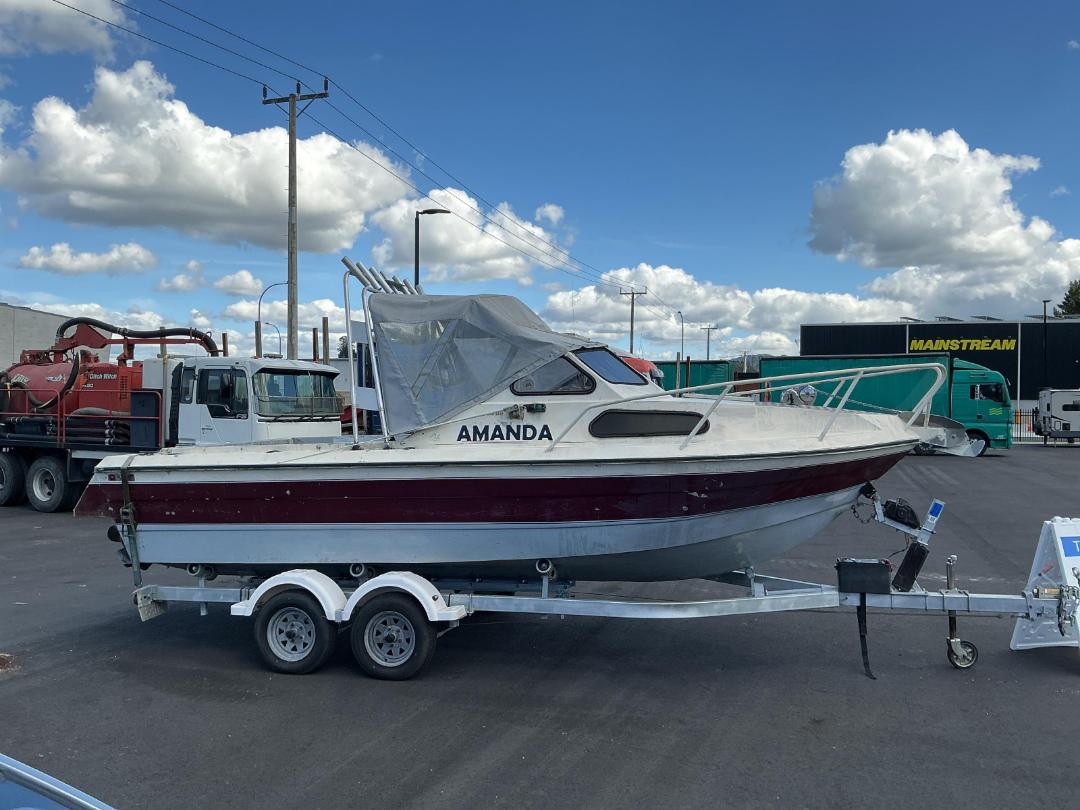 Photo '2' of 95H53 : Ali Craft Boat with Tandem Axle Trailer Photo '2' of 95H53 : Ali Craft Boat with Tandem Axle Trailer