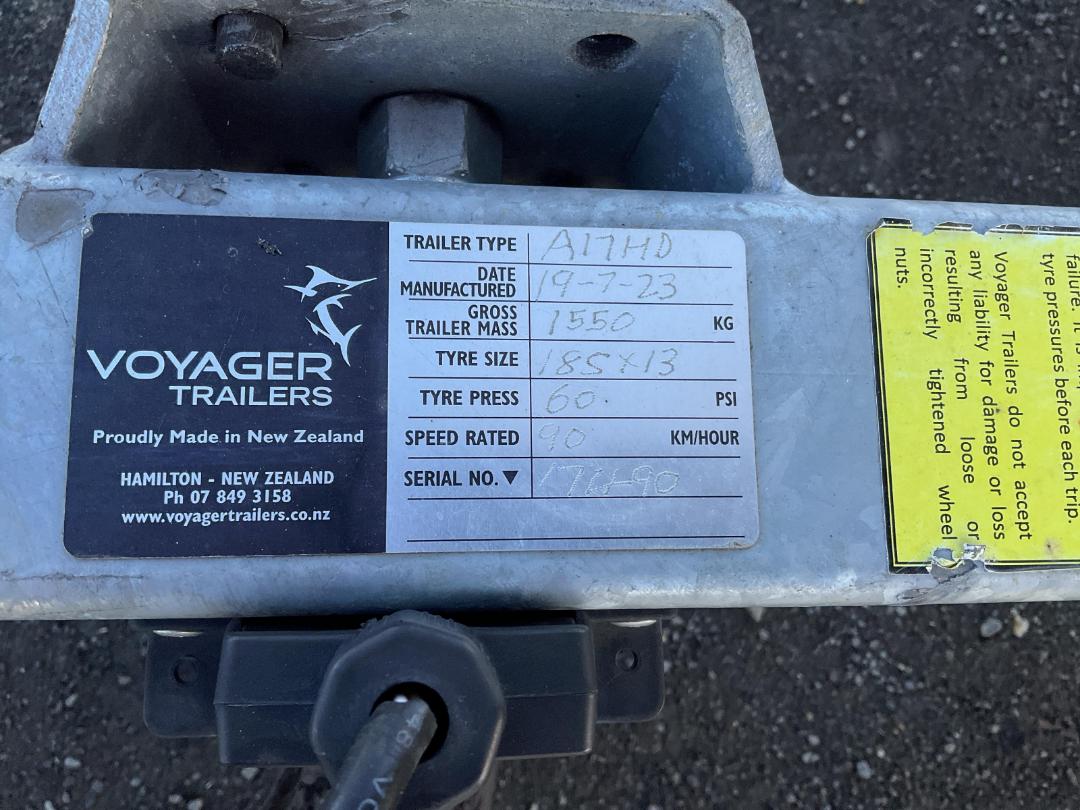 Photo '27' of VOYAGER TRAILER A17 AND BOAT Photo '27' of VOYAGER TRAILER A17 AND BOAT