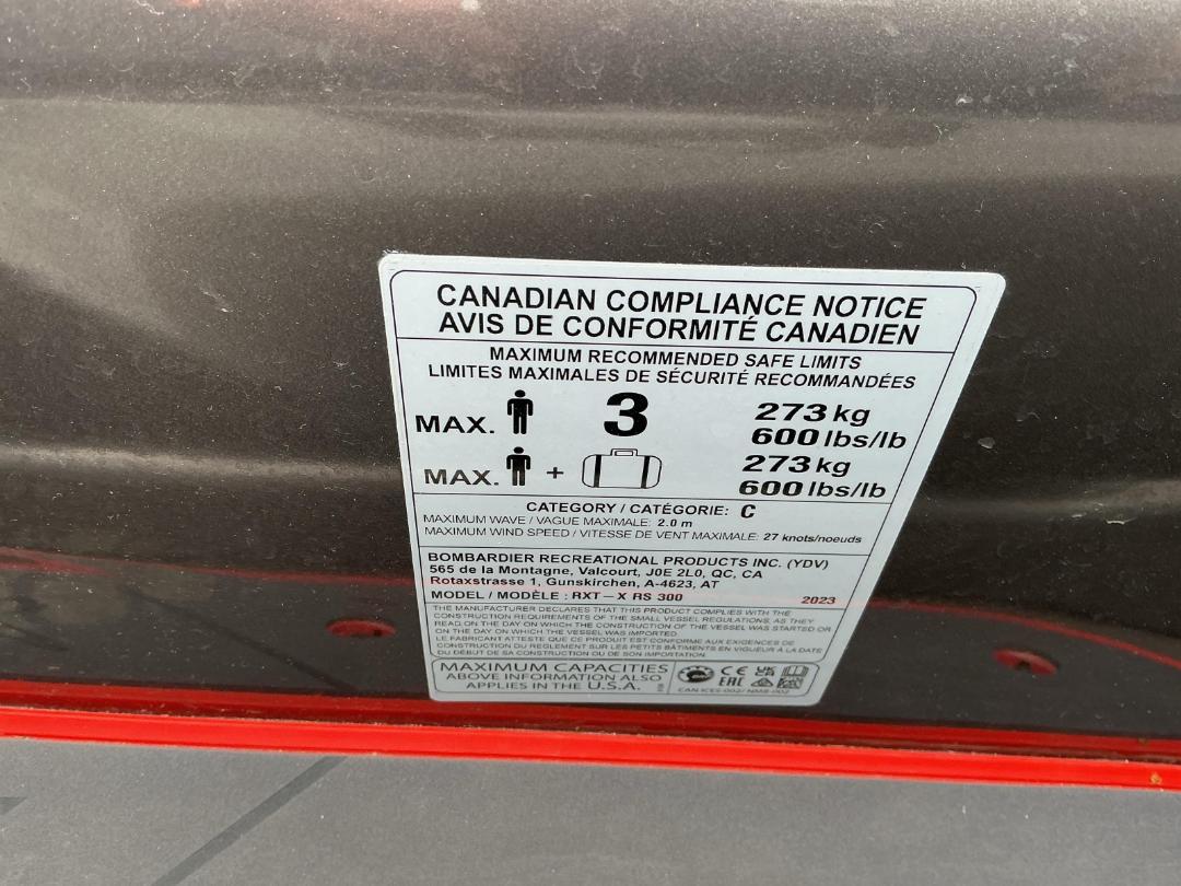 Photo '17' of 471D7 : 2022 Seadoo RXT X RS Jetski and Trailer Photo '17' of 471D7 : 2022 Seadoo RXT X RS Jetski and Trailer