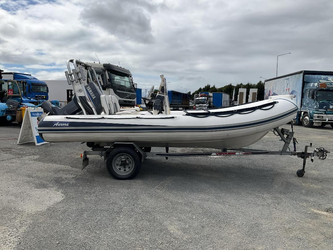Photo '2' of Aurora Boat with 2009 Voyager Trailer