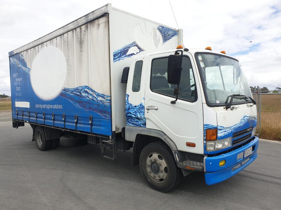 Photo '2' of Mitsubishi Fighter 4X2 6.5 Tonne Curtainsider Photo '2' of Mitsubishi Fighter 4X2 6.5 Tonne Curtainsider
