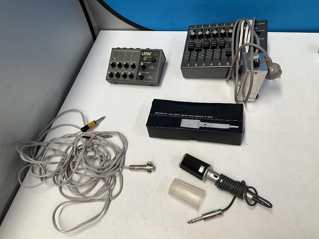 Photo '13' of Assortment of Music Equipment Etc - Cables, GaAs FET RX-Amp, Sony Microphone Etc