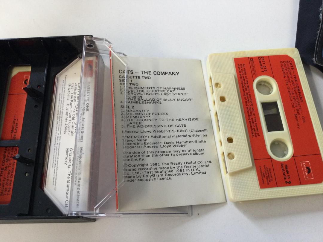 Photo '5' of Cats - 2 cassettes Photo '5' of Cats - 2 cassettes