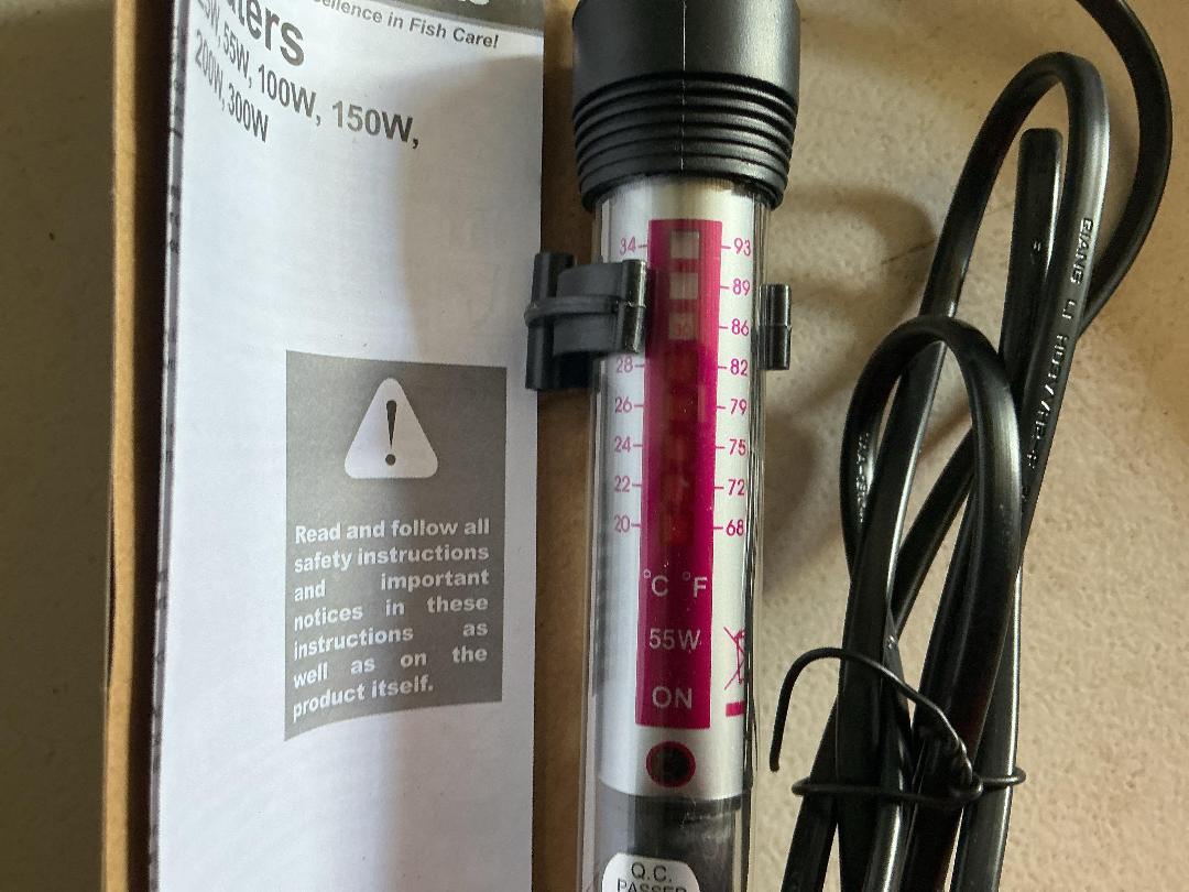 Photo '5' of Aqua One 55W & Aqua One 200W Glass Heaters