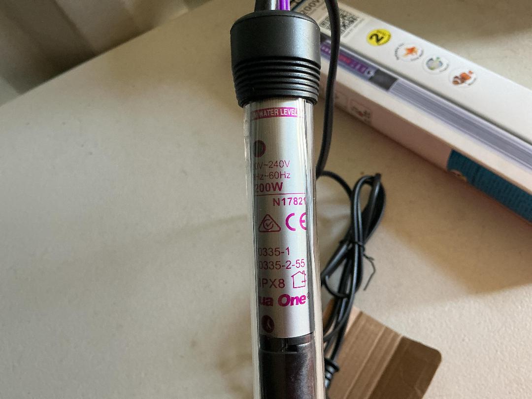 Photo '9' of Aqua One 55W & Aqua One 200W Glass Heaters