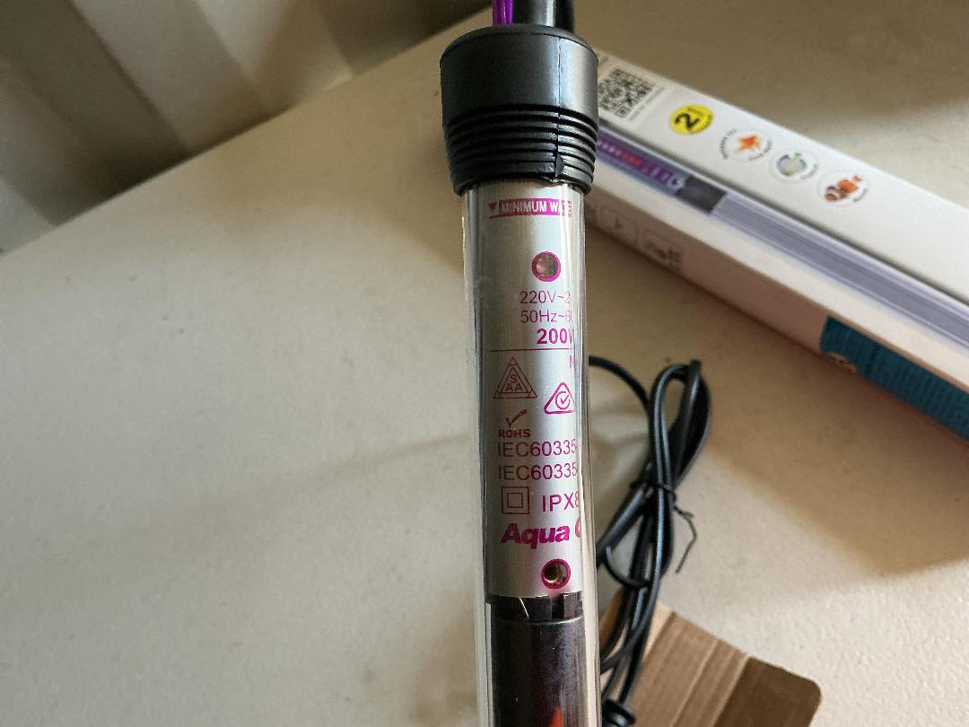 Photo '8' of Aqua One 55W & Aqua One 200W Glass Heaters