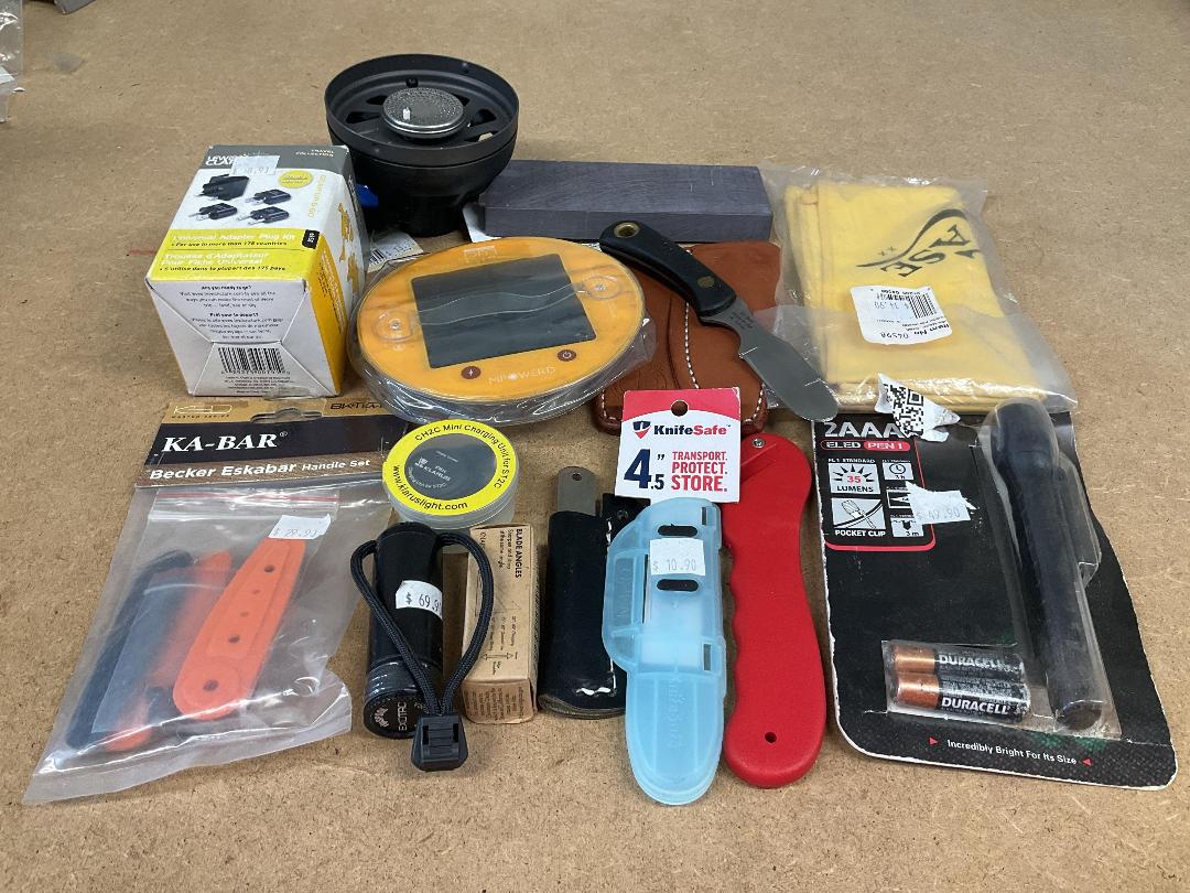 Photo '2' of Assortment of Retail Store Camping Goods