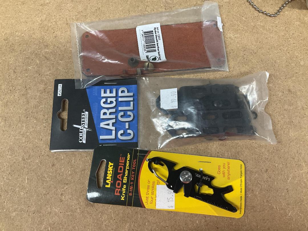 Photo '3' of Assorted Fisher Space Pens, Folding Knives & More