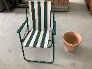 Thumbnail '1' of Camping Chair and Garden Pot