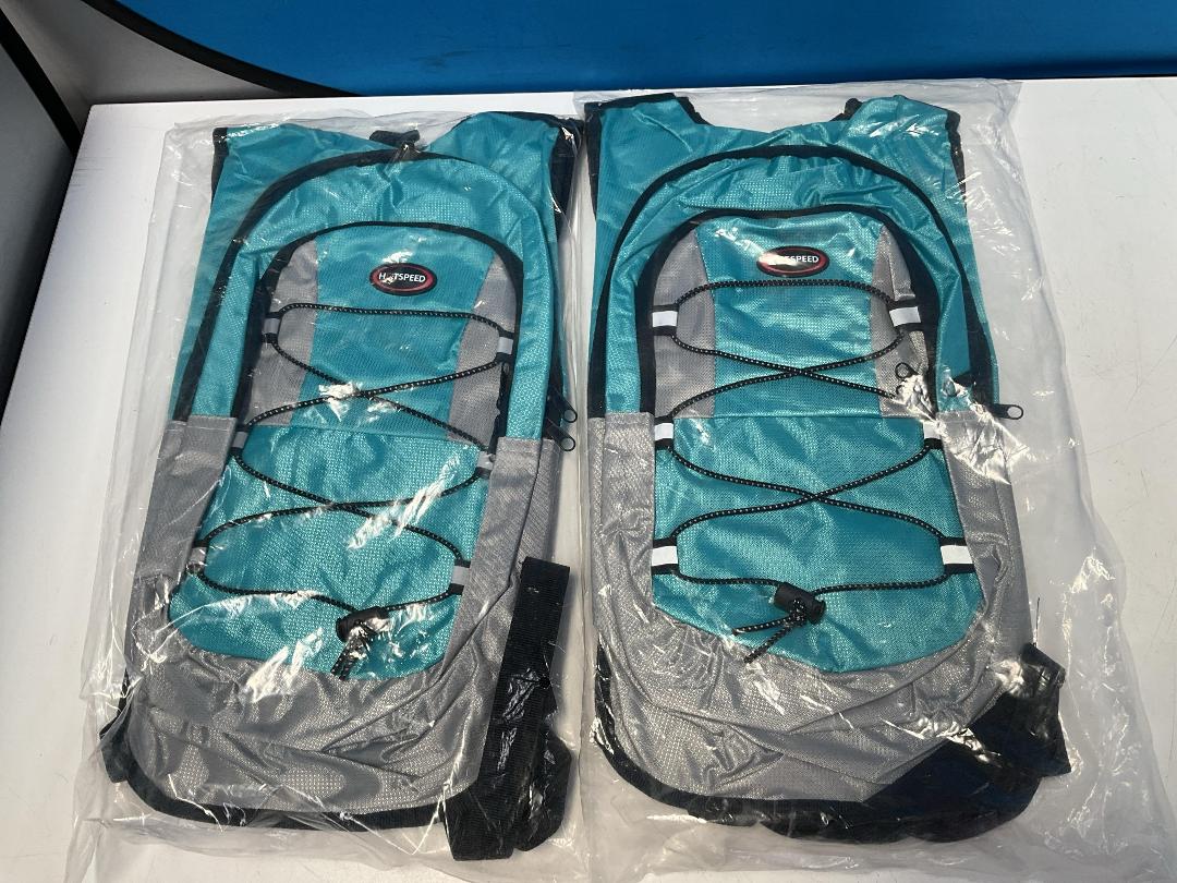 Photo '10' of 2x HotSpeed - Hydration Packs & 2x 2L Bladders - Aqua *NEW*