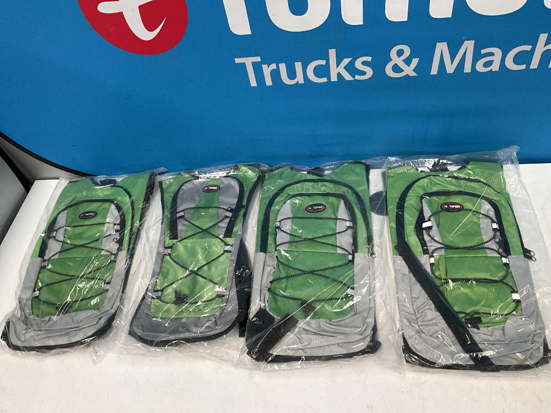 Photo '8' of 4x HotSpeed - Hydration Packs & 4x 2L Bladders - Green *NEW*