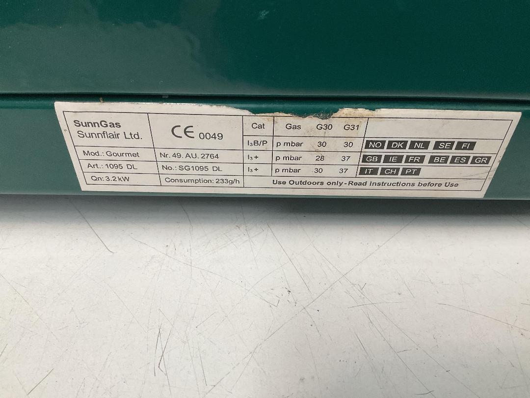 Photo '2' of SunnGas Gas Cooker - Model Gourmet