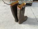 Thumbnail '3' of Vintage AIGLE Rain Boots - Made In France / Natural Rubber - Size 38