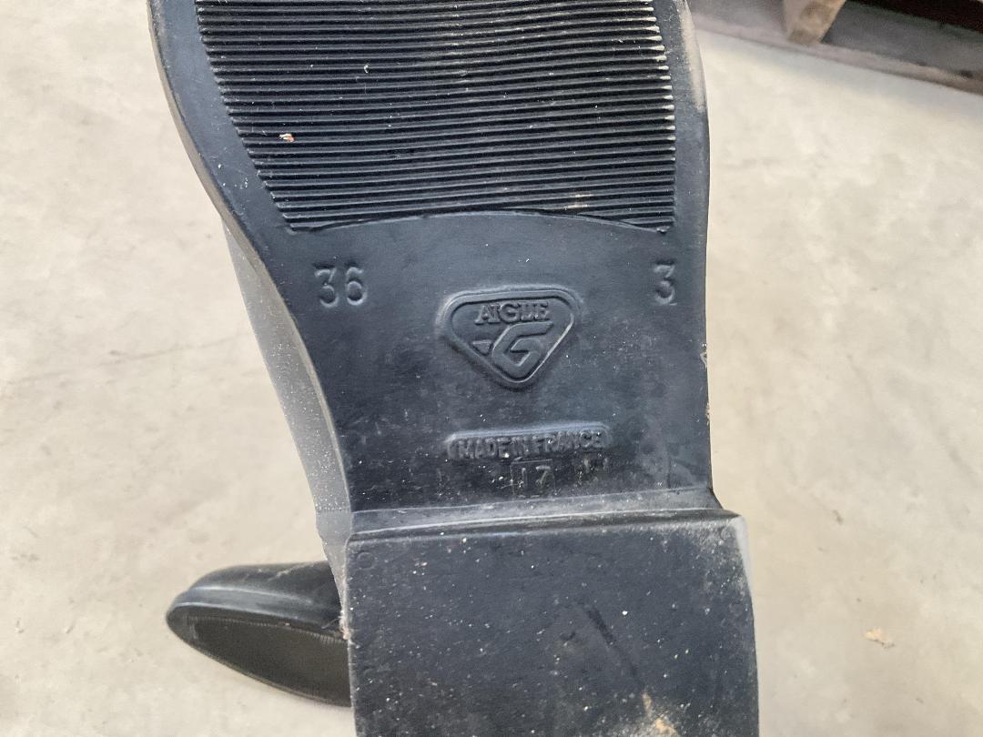 Photo '6' of Vintage AIGLE - Coupe Saumur Boots -  - M 7 / 8