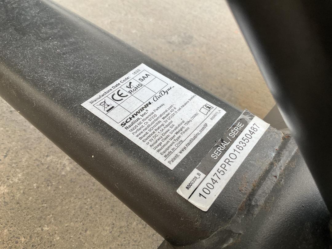 Photo '11' of Schwinn Airdyne AD8 Exercycle Photo '11' of Schwinn Airdyne AD8 Exercycle