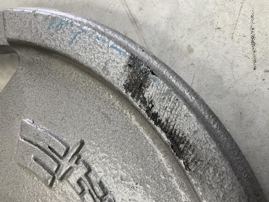 Photo '4' of 2x Elite Grey Coloured 20Kg Each Weight Plates