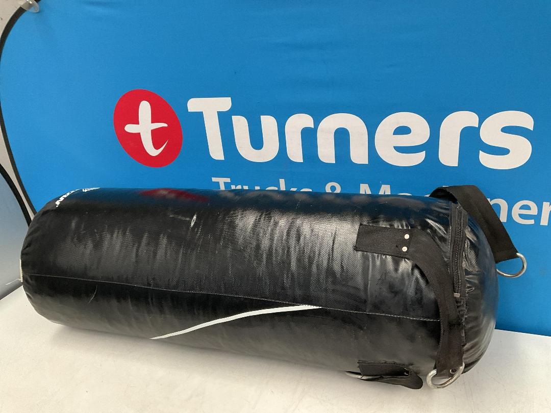 Photo '11' of Black Coloured Boxing Bag with Warriors Logo on It Photo '11' of Black Coloured Boxing Bag with Warriors Logo on It