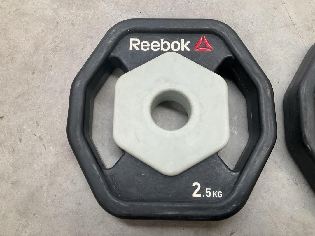 Photo '3' of Reebok Pump Set Weight Plates - 2.5kg (2pce) Photo '3' of Reebok Pump Set Weight Plates - 2.5kg (2pce)