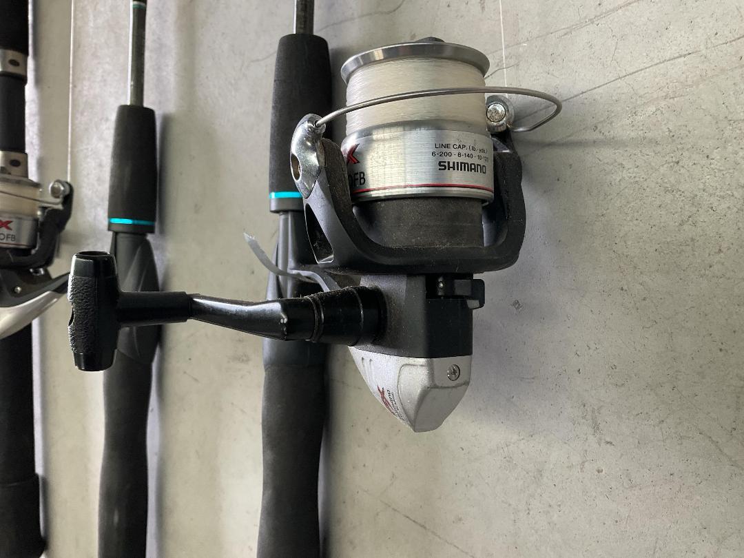Photo '5' of 3x Shimano Fishing Rods
