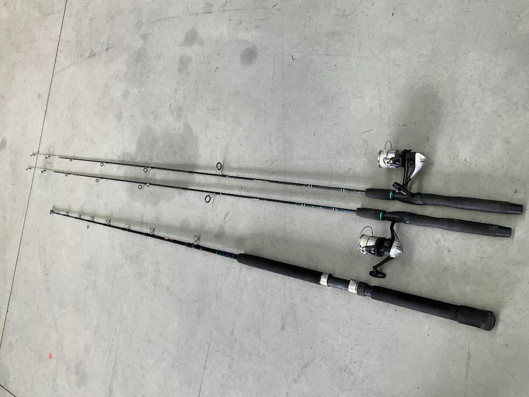 Photo '15' of 3x Shimano Fishing Rods