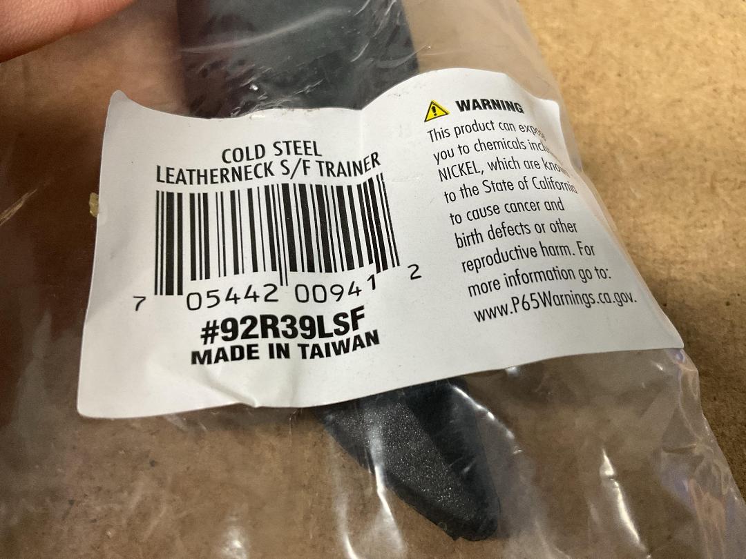 Photo '3' of Coldsteel Training Knife Photo '3' of Coldsteel Training Knife