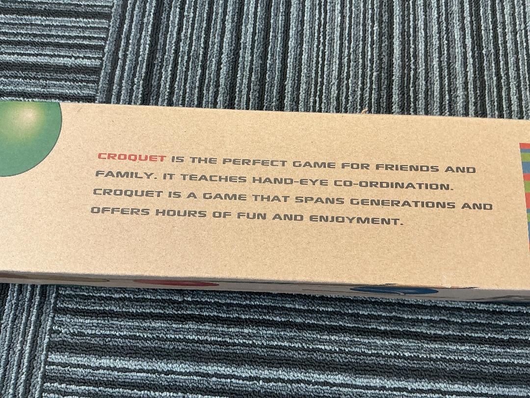 Photo '3' of Easy Days Croquet Set