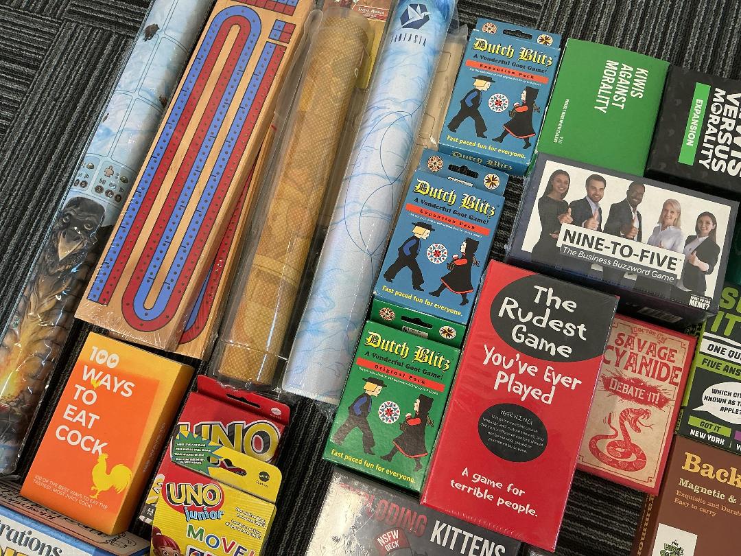 Photo '5' of Large Assortment of Board Games, Card Games & More