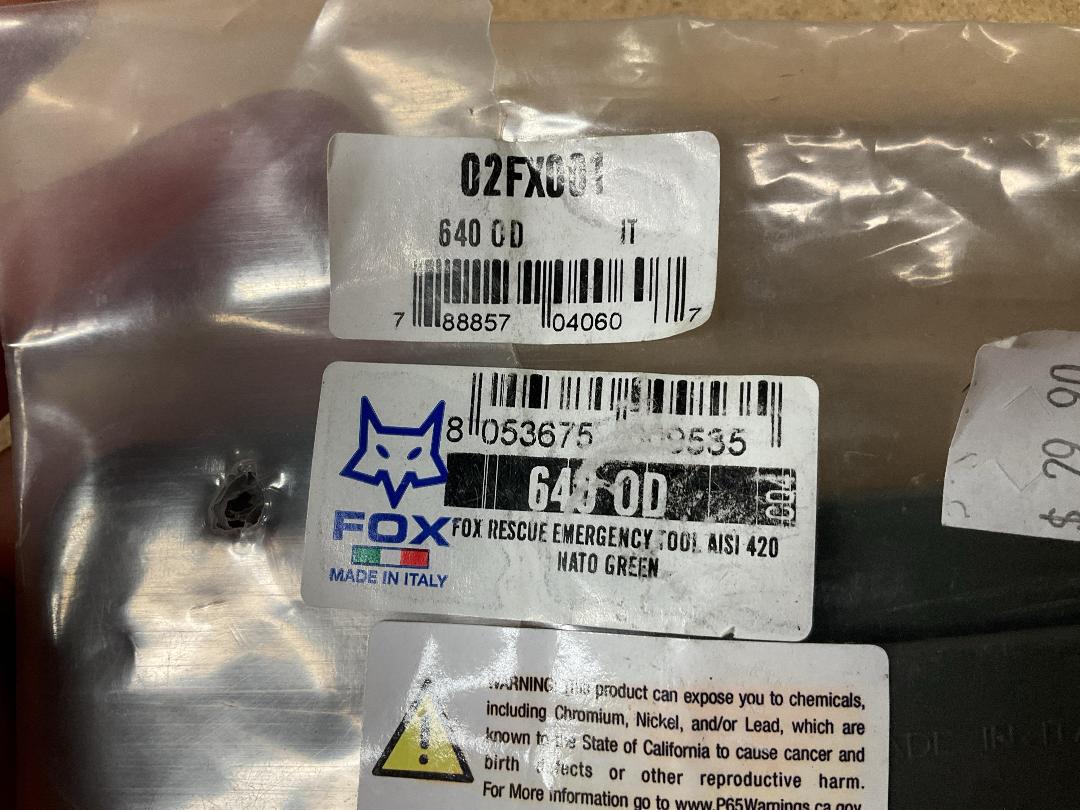 Photo '4' of Fox Knives Strap Cutter