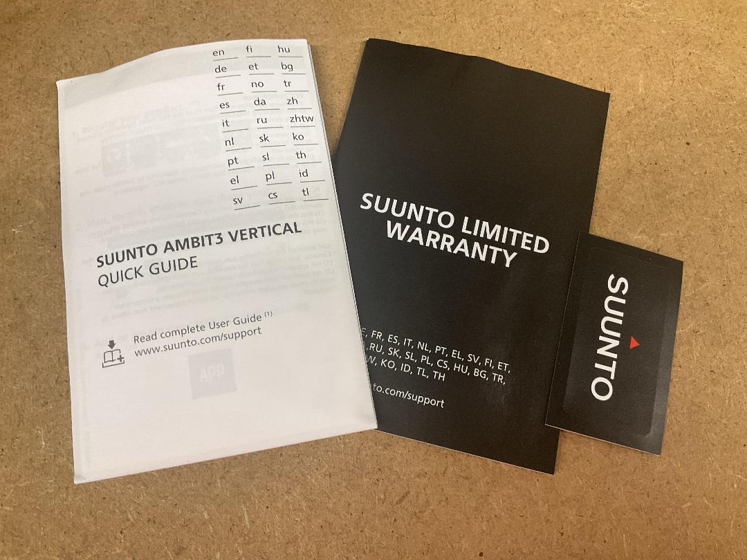 Photo '3' of Suunto AMBIT3 Vertical Black Watch Photo '3' of Suunto AMBIT3 Vertical Black Watch