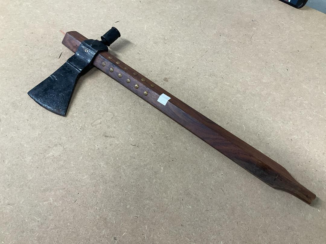 Photo '2' of Wooden Look Tomahawk