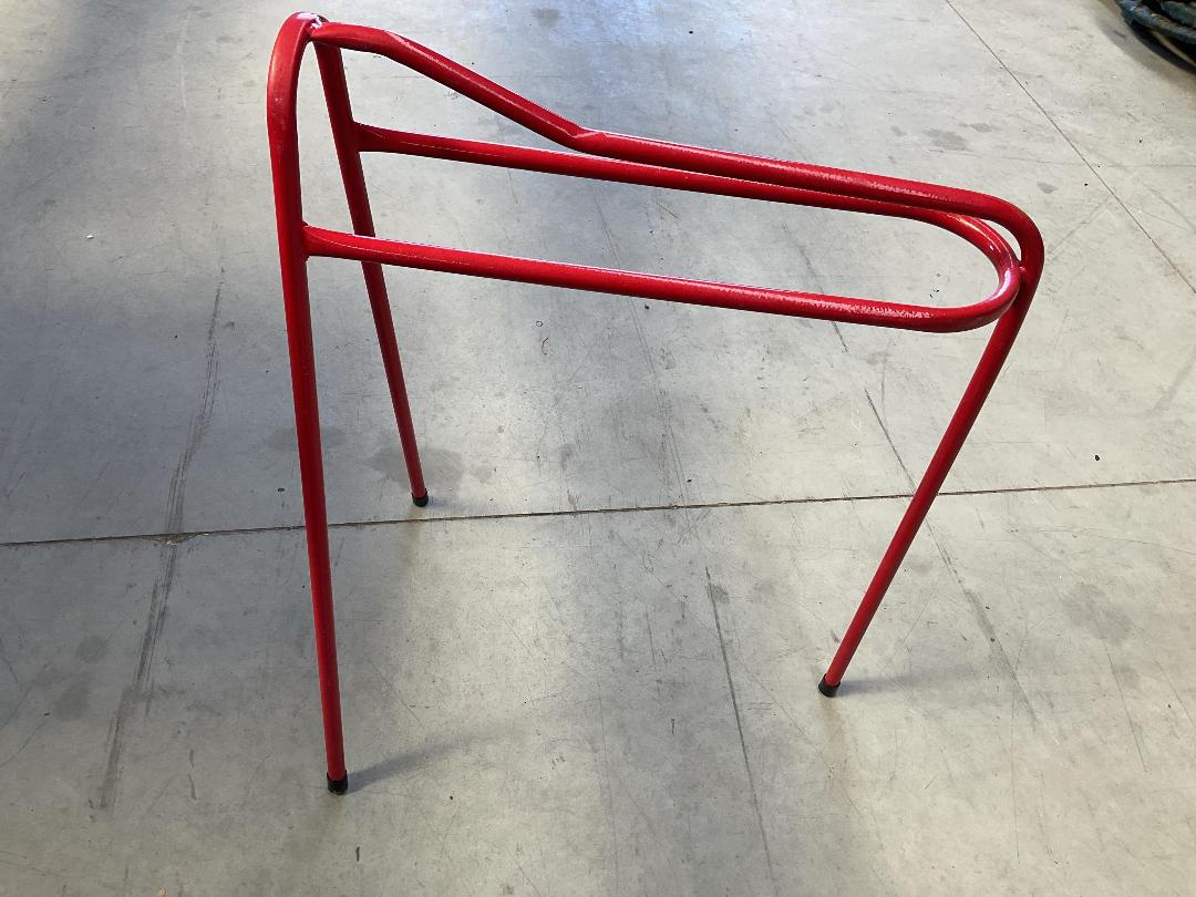 Photo '7' of Red Coloured Saddle Stand