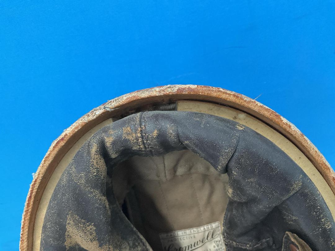 Photo '13' of Antique-Like Cromwell Brown Coloured Horse Riding Helmet - Size 7  112/2