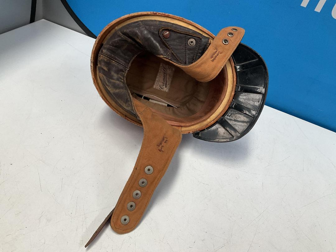 Photo '18' of Antique-Like Cromwell Brown Coloured Horse Riding Helmet - Size 7  112/2