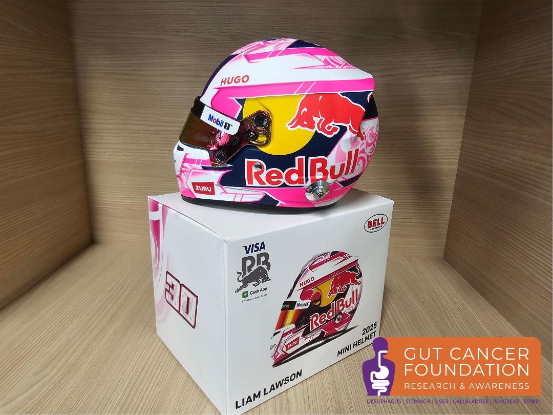 Photo '5' of Signed Liam Lawson Mini F1 Helmet