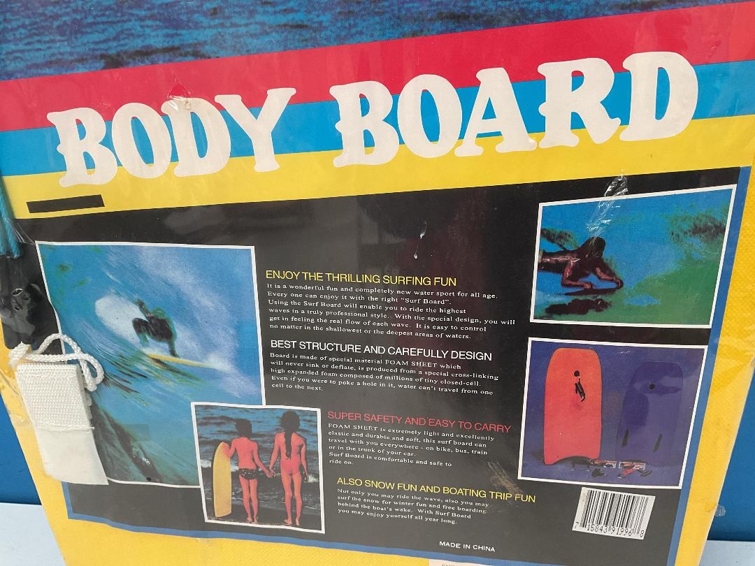 Photo '2' of Yellow/Blue Coloured Body Board