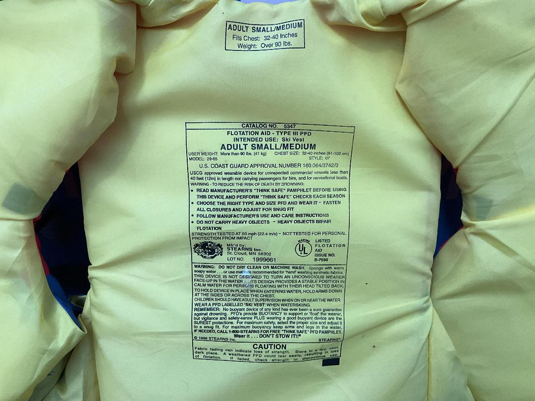 Photo '5' of Wake Force Adult S/M and GUL International Small Drysuit