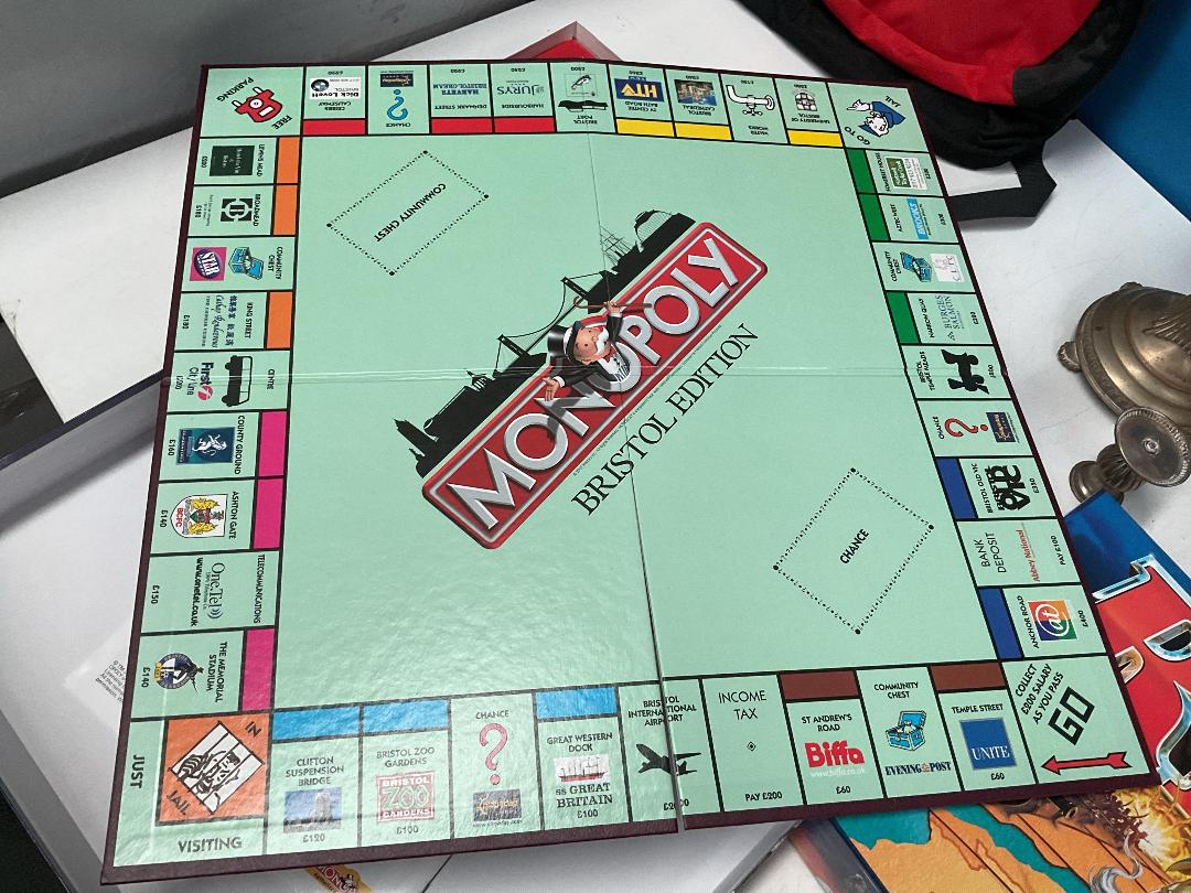 Photo '5' of Monopoly Bristol Edition, Risk, Home Decor Items Etc