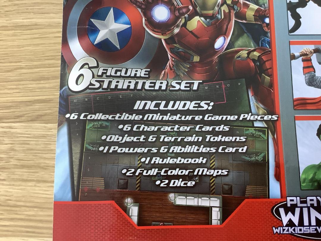 Photo '3' of HeroClix: Avengers Age of Ultron 6 Figure Starter Set