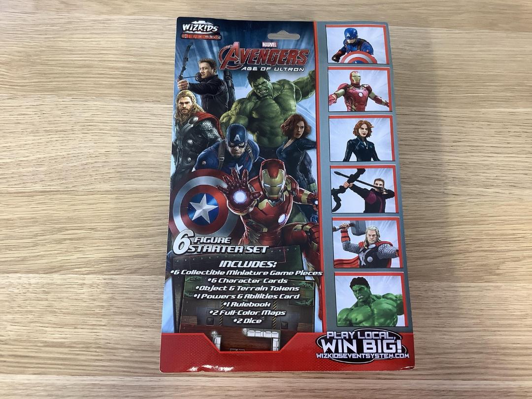 Photo '2' of HeroClix: Avengers Age of Ultron 6 Figure Starter Set