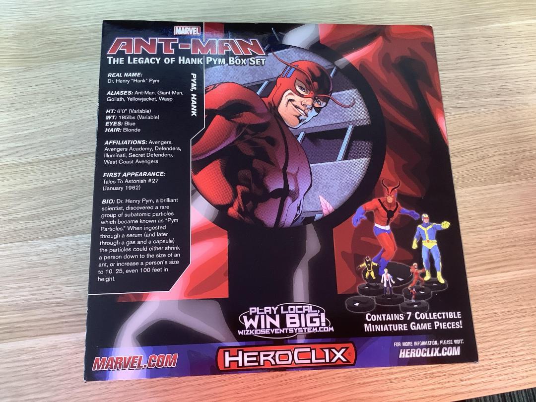 Photo '2' of HeroClix: Ant-Man The Legacy of Hank Pym Box Set