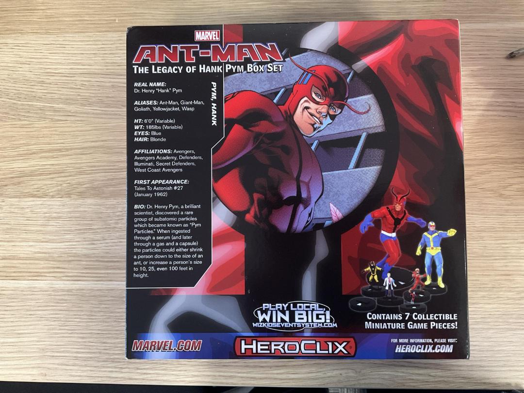 Photo '7' of HeroClix: Ant-Man The Legacy of Hank Pym Box Set