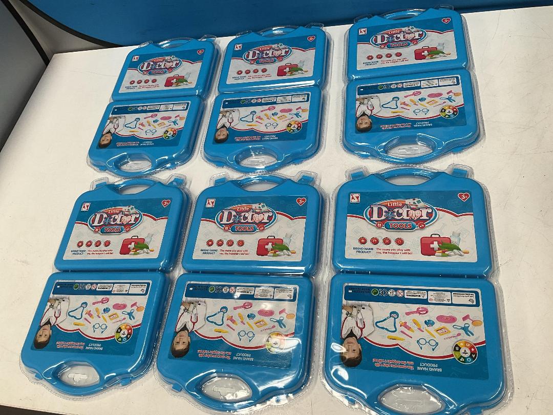 Photo '8' of Little Doctor Tools Play Set & Case (6 Sets) *NEW*